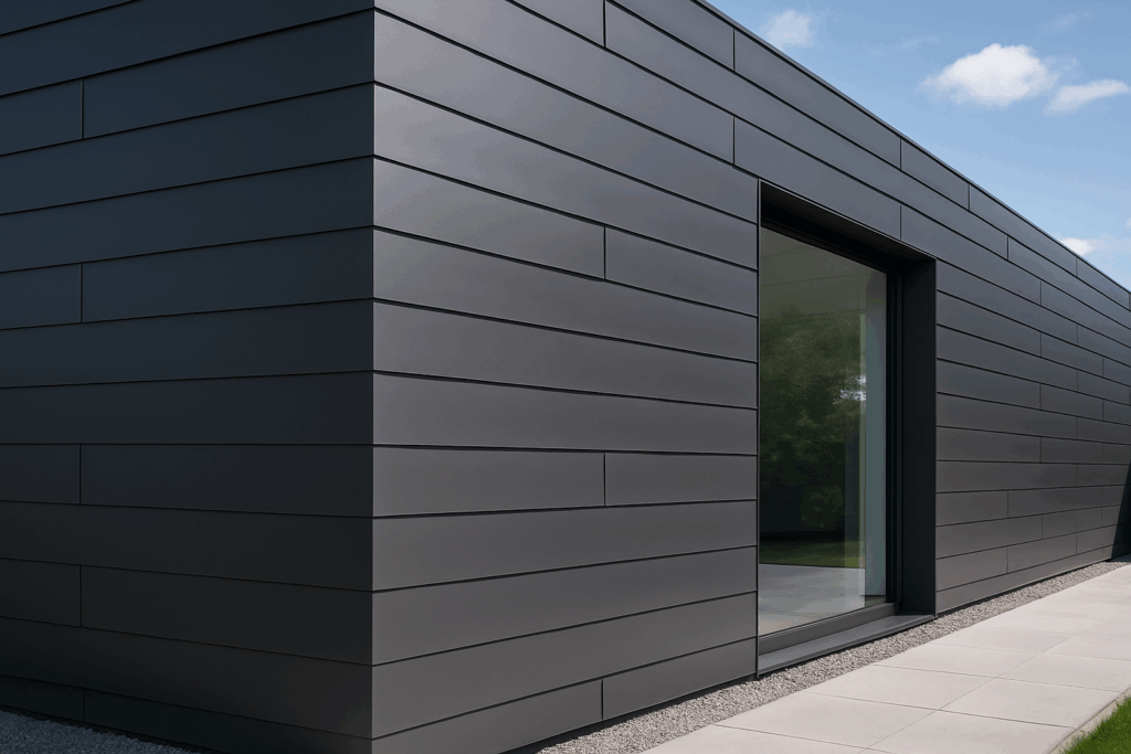 Moderní fasády z plechu